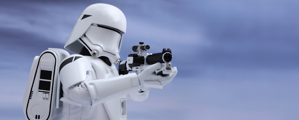 販促通販ホットトイズ スターウォーズ フォースの覚醒 スノー トルーパー 将校版 ストーム FIRST ORDER SNOWTROOPER OFFICER MMS322 ストームトルーパー