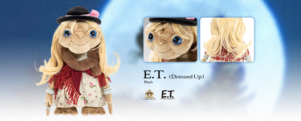 E.T.』【ぬいぐるみ】E.T.（ドレスアップ） | 株式会社ホットトイズ 