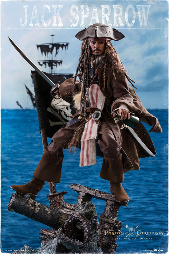ホットトイズ パイレーツオブカリビアン ジャック・スパロウ 最後の海賊